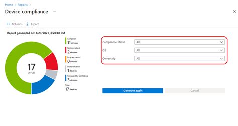 Intune Device Compliance Reports Endpoint Manager Device Management