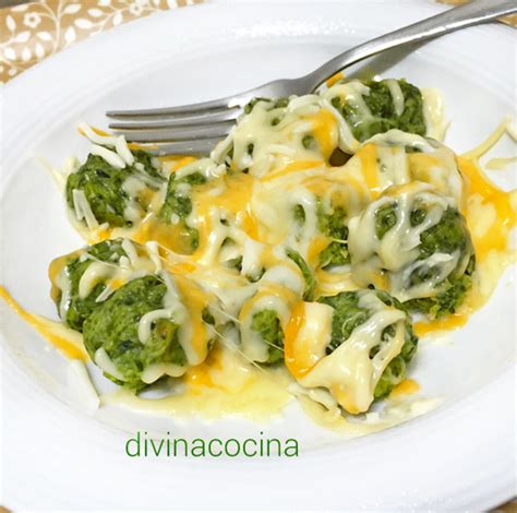 Alb Ndigas De Espinacas Con Queso Receta De Divina Cocina