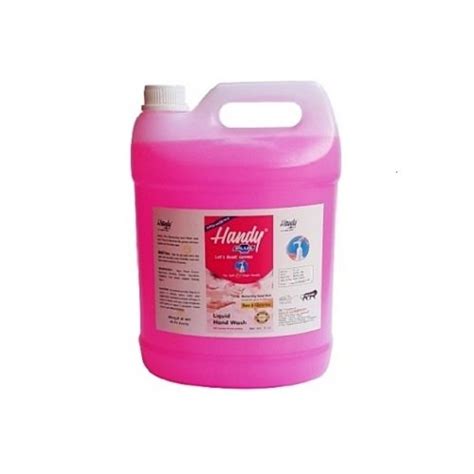 Handy Plus Rose Extract With Glycerine Liquid Hand Wash Packaging Size