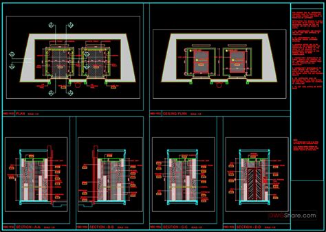 Cabin Details Autocad File Dwg Off Gbu Taganskij Ru