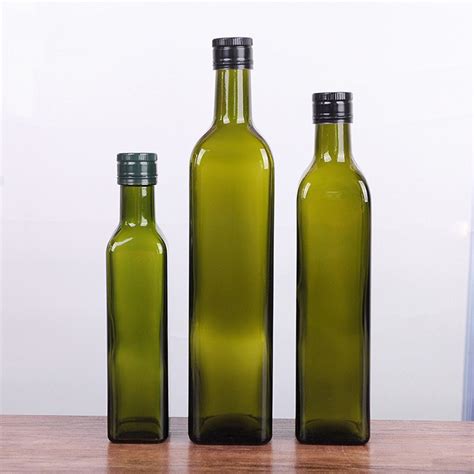 Dark Green Glass Olive Oil Bottle Ml High Quality Olive Oil Bottle