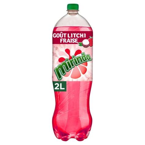 Soda Go T Litchi Fraise Mirinda La Bouteille De L Prix Carrefour