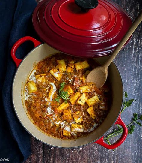 Paneer Curry With Kolhapuri Masala Kolhapuri Paneer Vidhyas