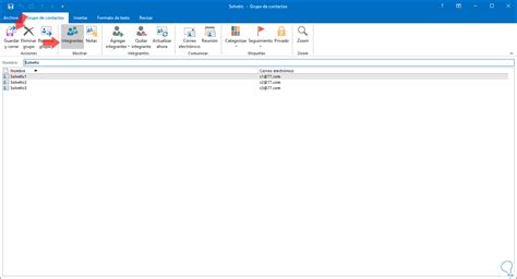 Cómo Crear Un Grupo De Contactos En Outlook 2019 Solvetic