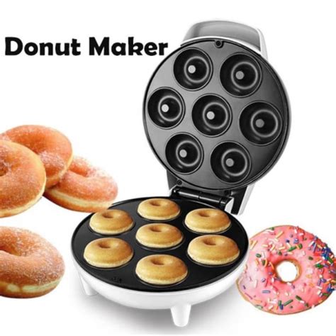 Máquina para Hacer Mini Donas Donuts Maker 7 Rosquillas OEM falabella