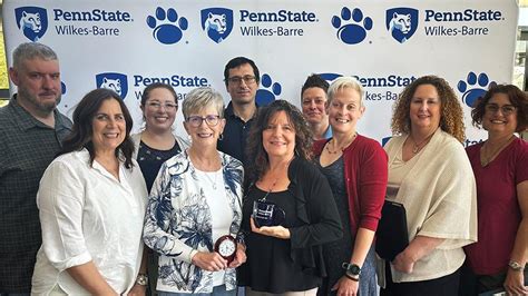 Employees Receive Awards At Penn State Wilkes Barre Penn State University