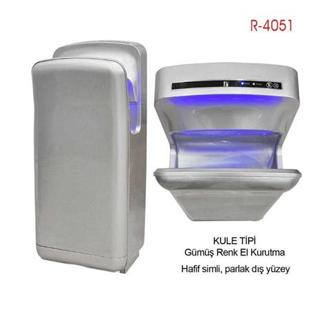 R 4051 Kule Tipi Jet El Kurutma Makinesi Durallar