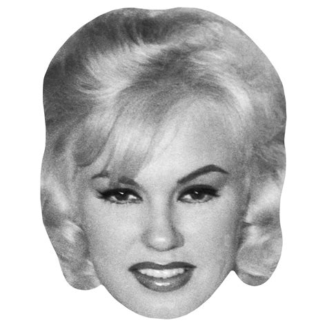 Mamie Van Doren Young Maske Aus Karton Celebrity Cutouts