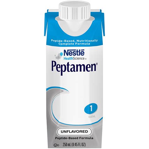 Nestle Peptamen Tube Feeding Formula Unflavored Oz Carton Ct