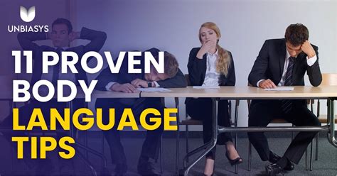 11 Proven Body Language Tips Unbiasys