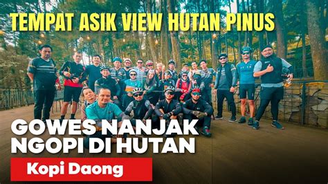 Gowes Nanjak Ngopi Dihutan Kedai Kopi Yang Lagi Hits Bernuansa Alam