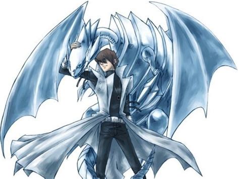 Seto And Blue Eyes White Dragon Seto Kaiba Fan Art 22573334 Fanpop