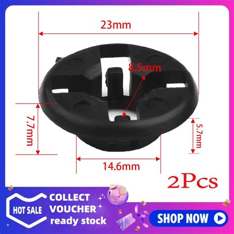 Hood Support Prop Rod Holder Clips Grommet For Toyota Corolla Rav