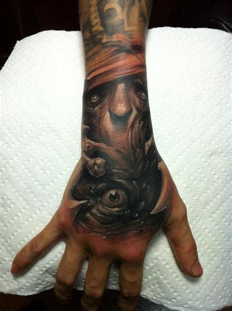 Eye hand tattoo by Tommy Lee Wendtner: TattooNOW