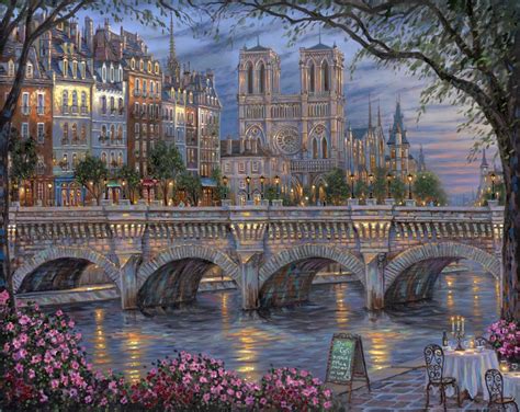 Afternoon By The River By Robert Finale CV Art And Frame