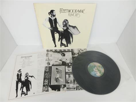 【やや傷や汚れあり】 【lp】fleetwood Mac フリートウッド・マック Rumours 噂 国内盤 P 10233w レコード 刻印