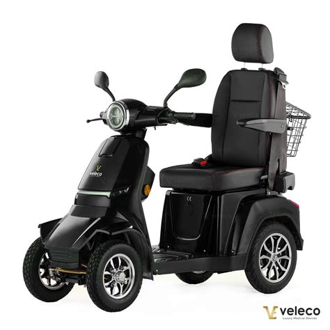 Mobility Scooter Veleco Gravis Black With Captain Seat Veleco B C