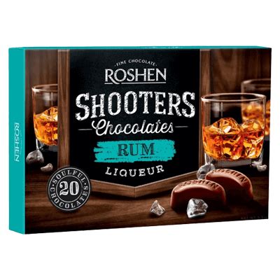 Конфеты с ромом Рошен 150 гр. שוקולד עם רום ⋆ Русфуд - продукты с доставкой
