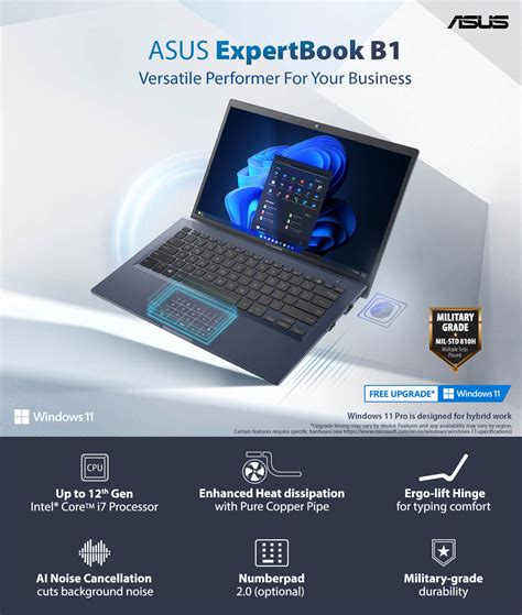 Expertbook B B Th Gen Intel Laptops For Workasus India