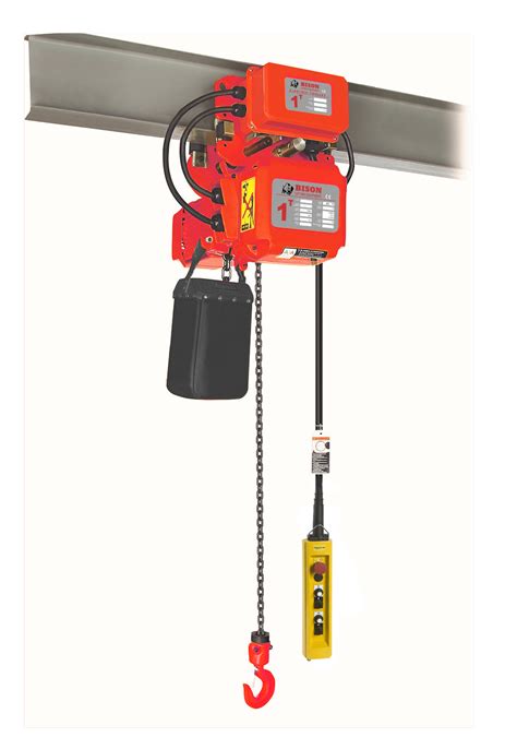 1 Ton Three Phase Hoist + Trolley |Bison Lifting Equipment