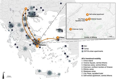 The geography of the socio-spatial figurations of displacement in ...