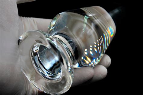 Large 60mm Pyrex Glass Anal Butt Plug Best Crossdress Tgirl Store