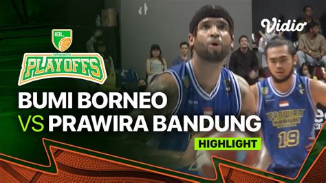 Highlights Game Bumi Borneo Pontianak Vs Prawira Harum Bandung