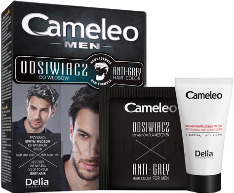 Delia Cameleo Men Anti Grey Hair Color Coloration Cheveux Pour Homme