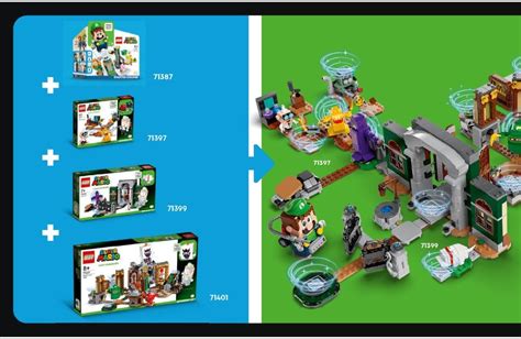 View LEGO Instruction 71397 Luigi S Mansion Lab And Poltergust LEGO