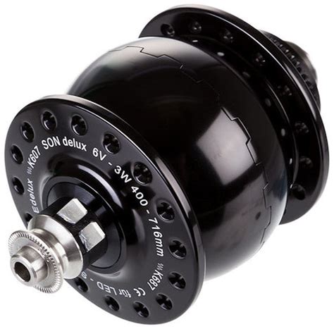 Son Delux Dynamo Hub Lightweight Efficient For Bike Components