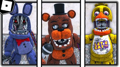 How To Become ALL WITHERED ANIMATRONICS In FREDBEAR S MEGA ROLEPLAY