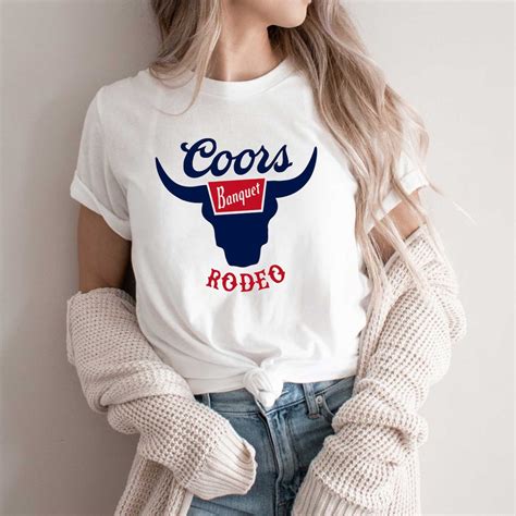 Coors Rodeo T Shirt Coors Rodeo Shirt Coors Banquet Rodeo Etsy