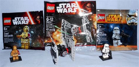 Lego - 3x Star Wars Polybags | Star wars toys, Lego, Lego star wars