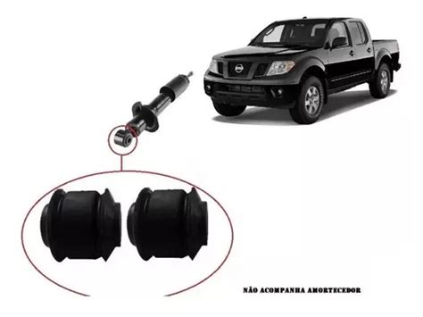 Bucha Inferior Amortecedor Dianteiro Nissan Frontier Sel Par