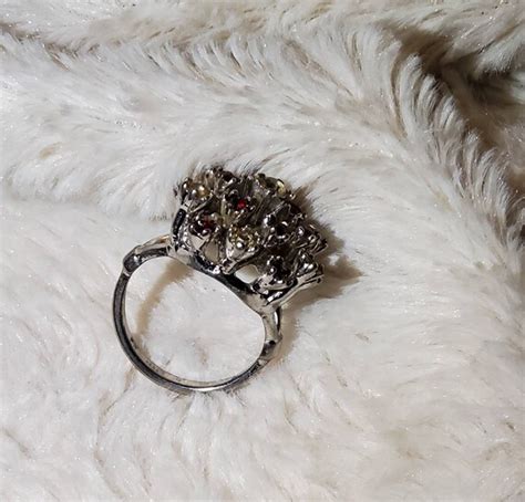 Antique Ana Bekoach Cluster Ring - Gem