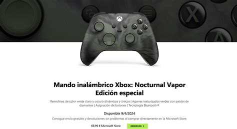 Así Es El Nuevo Mando De Xbox Con Un Diseño Vaporizado Conoce El