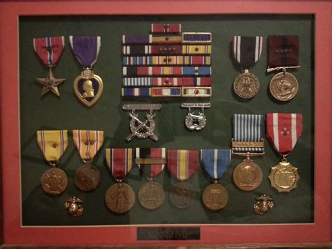 My great grandfathers medals. He was a POW and a bronze star recipient ...