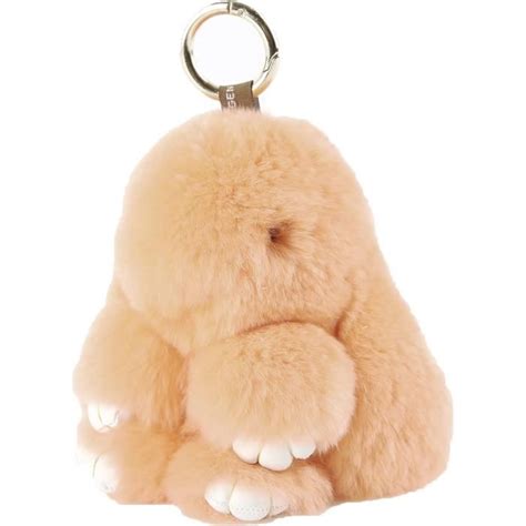 Yiseven Porte Cl Peluche Lapin De P Ques Clef Fourrure Pompon Doux