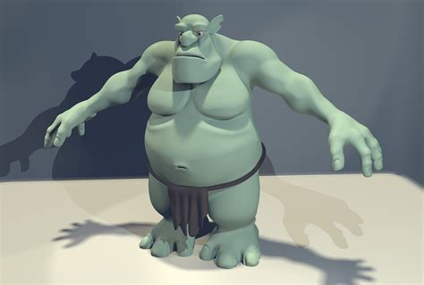 Cartoon Troll Works In Progress Blender Artists Community