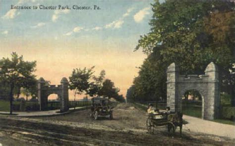 Old Chester, PA: Parks: Chester Park