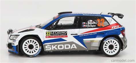 FOXTOYS FOX18 052 Escala 1 18 SKODA FABIA R5 TEAM SKODA MOTORSPORT