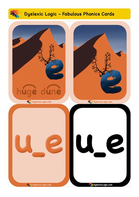 Long Vowel Resources U E — Dyslexic Logic