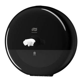 Диспенсер для туалетной бумаги Tork SmartOne полупрозрачный черный ...