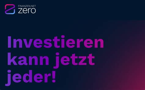 Finanzen net zero mehrere Depots eröffnen Konditionen und Möglichkeiten