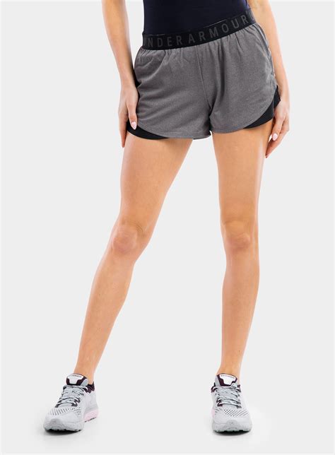 Spodenki Damskie Under Armour Play Up Shorts C Heather Blk A Pl