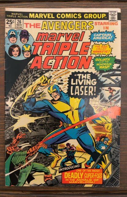 Marvel Triple Action The Avengers Comic Books Bronze Age