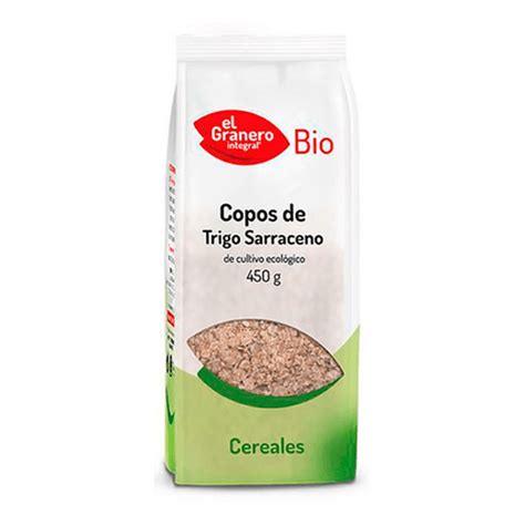 Copos De Trigo Sarraceno Bio De El Granero Integral En Cereales Y