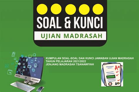 Kumpulan Soal Dan Kunci Jawaban Ujian Madrasah Tingkat Mts Tahun