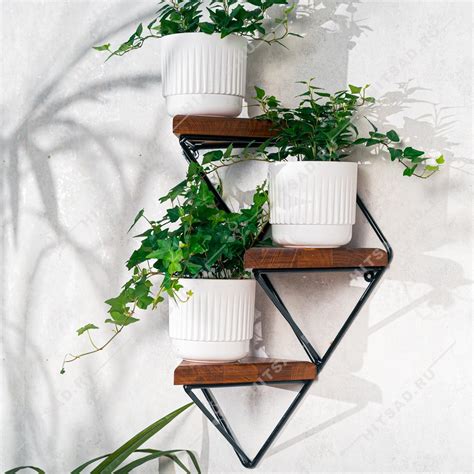 Купить Подставка настенная для цветов лофт 66-503 за 1 865 руб. в ...