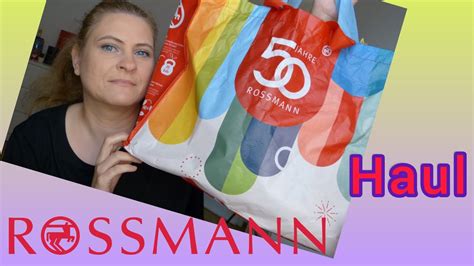 XXL Rossmann Haul März 2023 YouTube